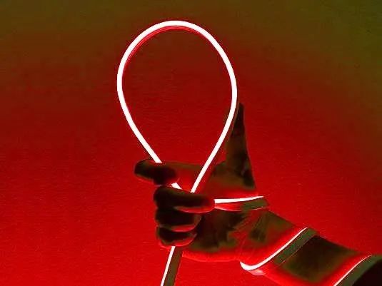 Fita Neon Led 5m branco quente + fonte - Foto 4