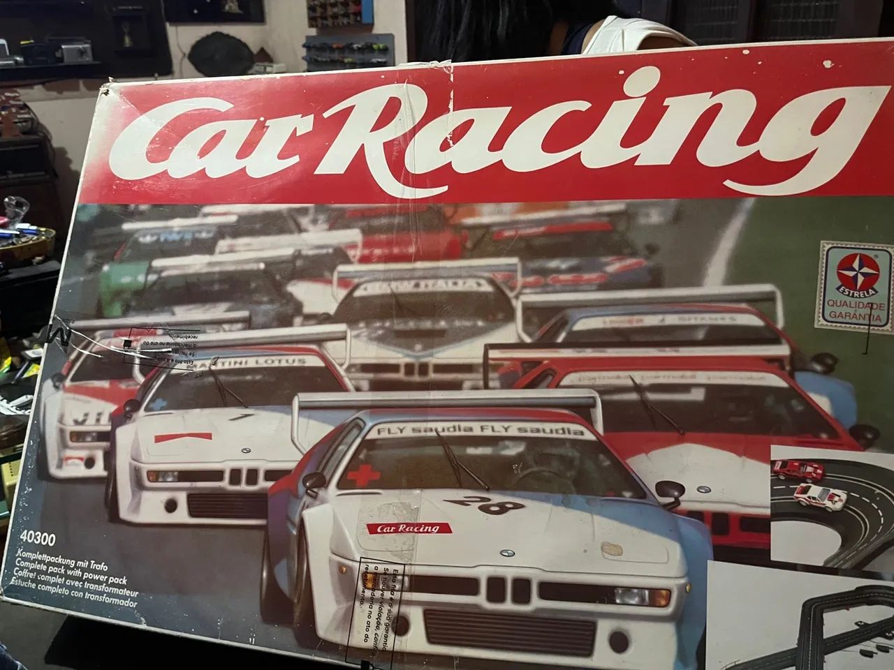 Pista Car Racing Estrela - Colecionador!