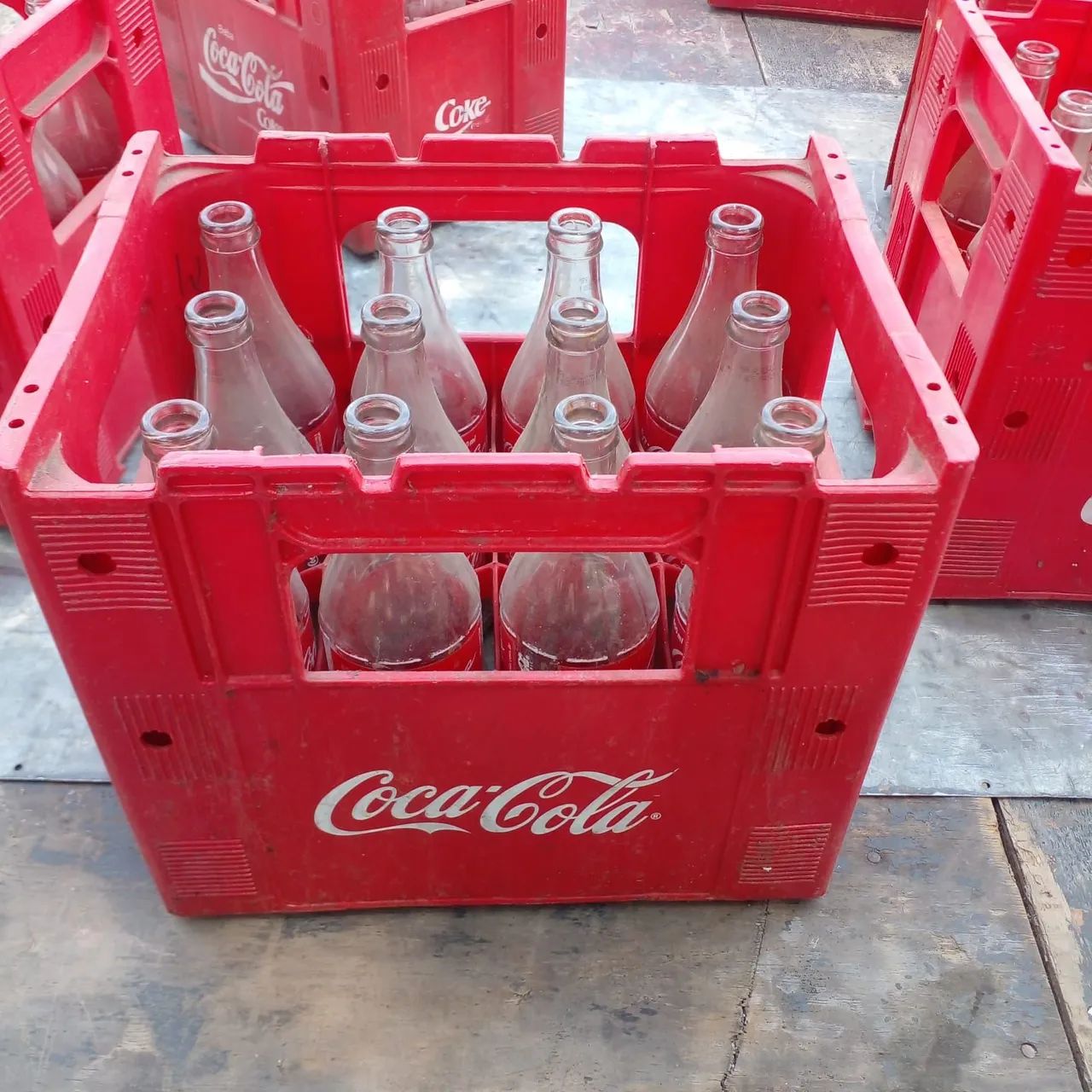 Engradado de coca cola 