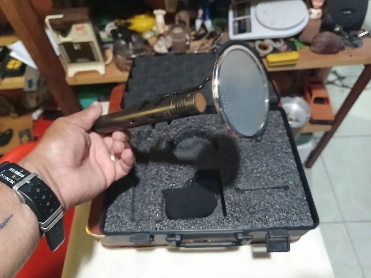 Kit de Microfone Condensador Profissional - Foto 5