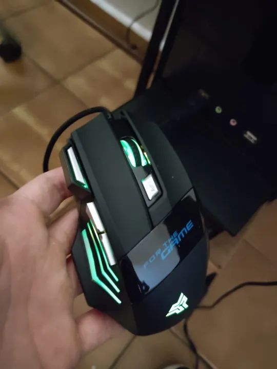 Mouse Gamer X7 com atalhos Anubis 2400dpi - Anápolis - Foto 4