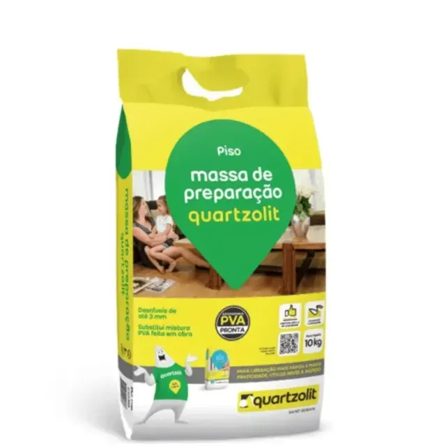 Massa de Preparação 10kg Quartzolit