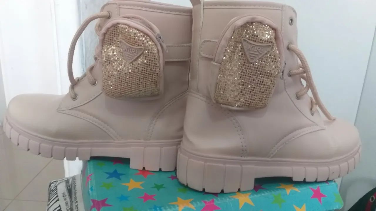 Bota infantil nova n:34 - Foto 3