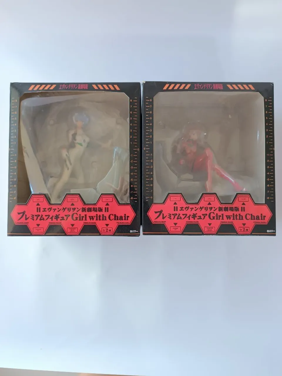 Action Figures Evangelion Asuka e Rei