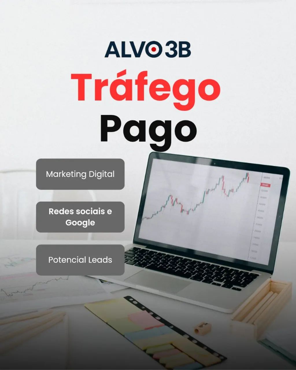 Trafego Pago para Redes Sociais e Google