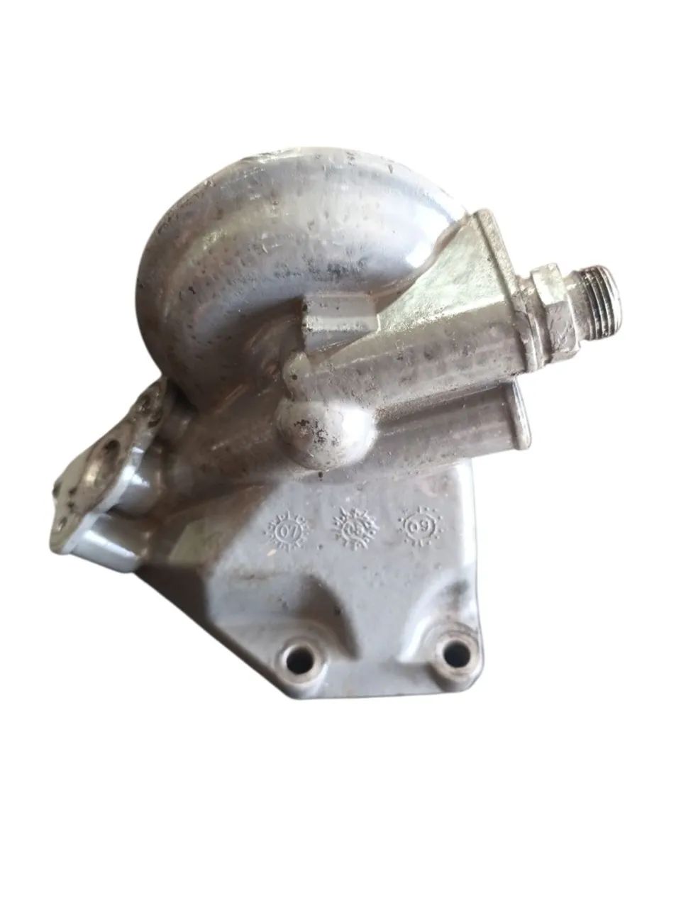 Suporte/cabeçote filtro de óleo Scania P124 150275 - Foto 2