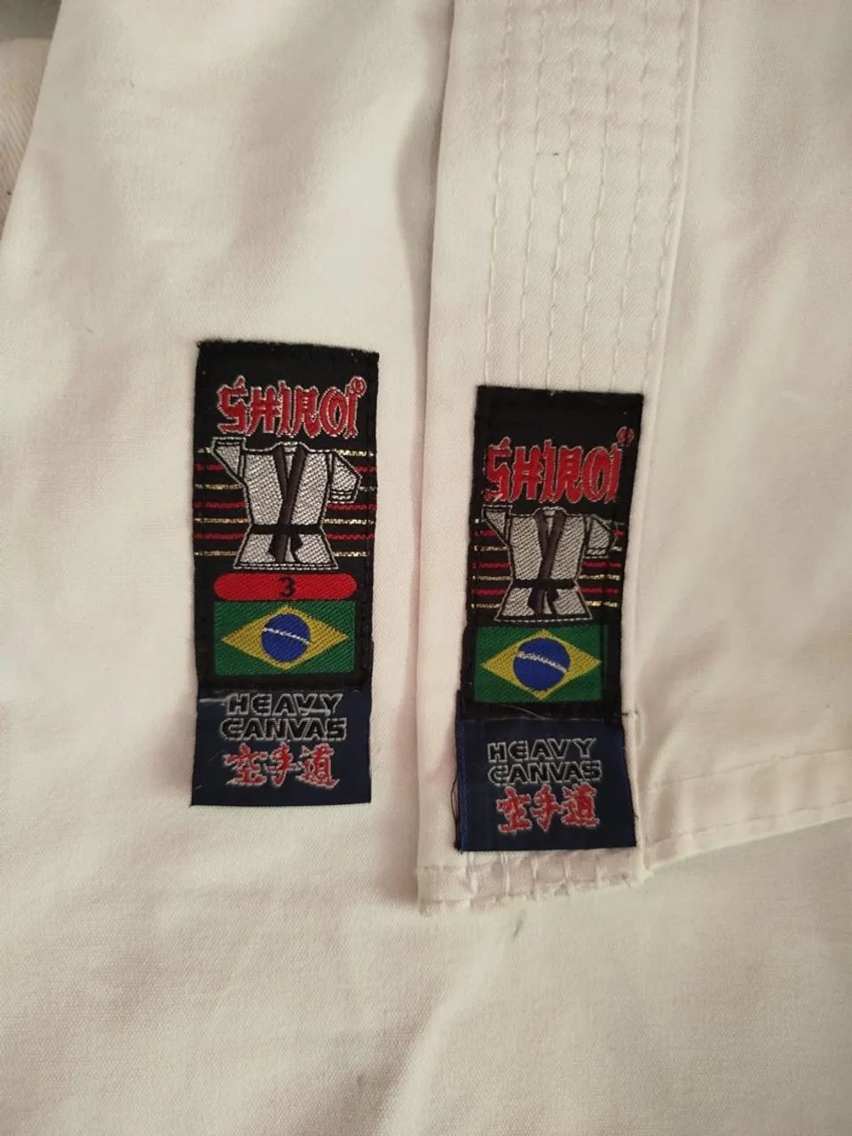 Kimono de karatê shiroi hevi cava  - Foto 3