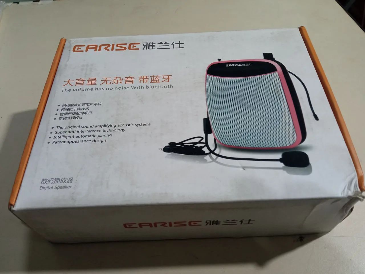 Caixa de Som Portátil CARISE com Bluetooth