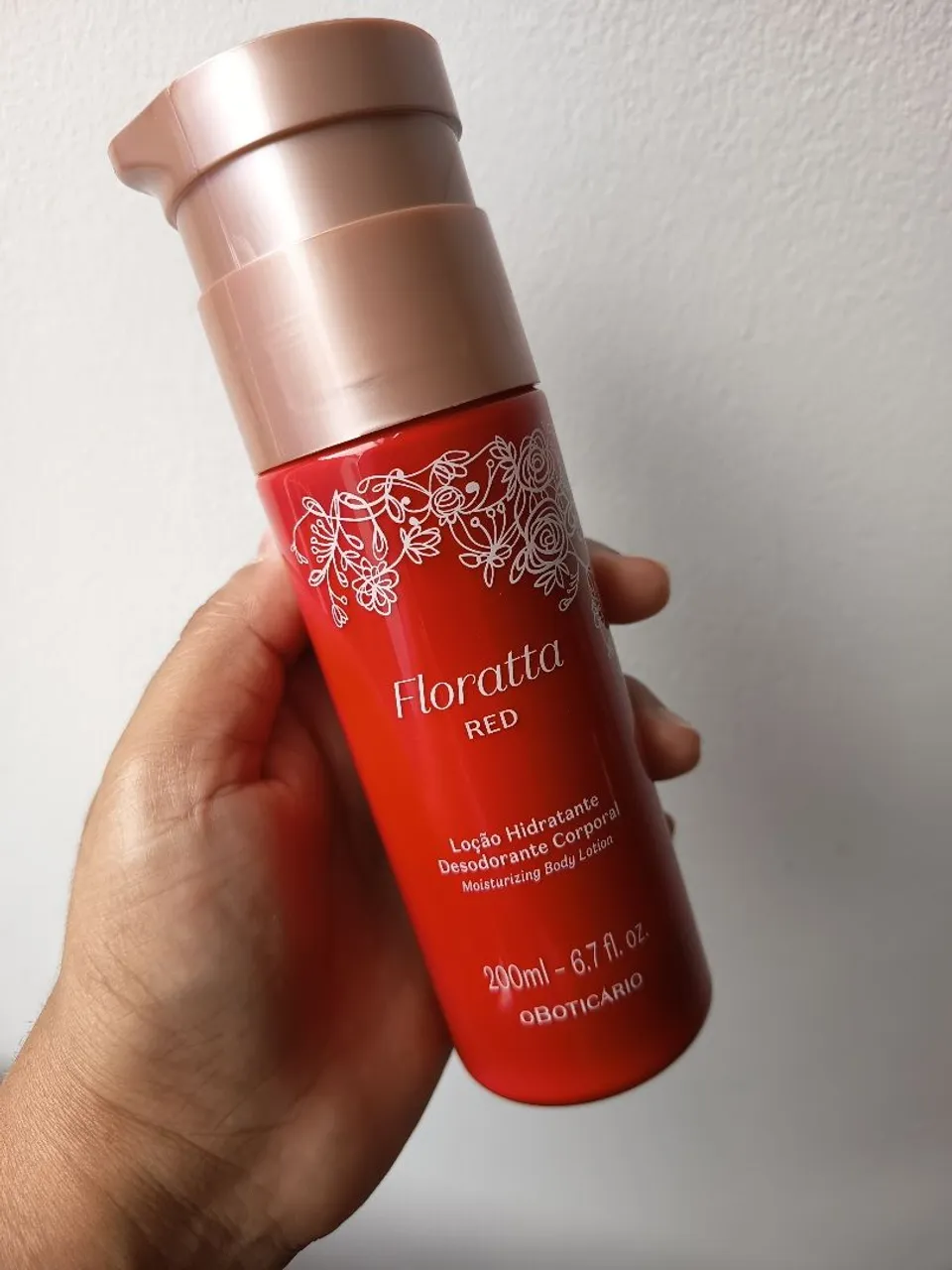 Loção Hidratante Desodorante Corporal Floratta Red 200ml