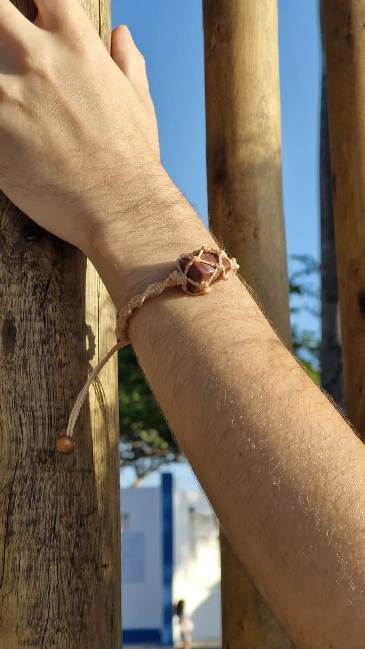 Pulseira de pedra - Foto 3