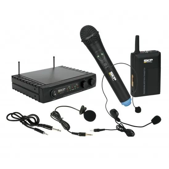 Kit de Microfones sem Fio SKP UHF-271