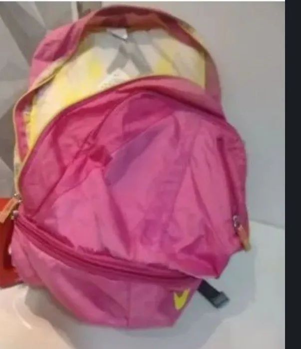 Mochila Nike Rosa e Amarela - Foto 2