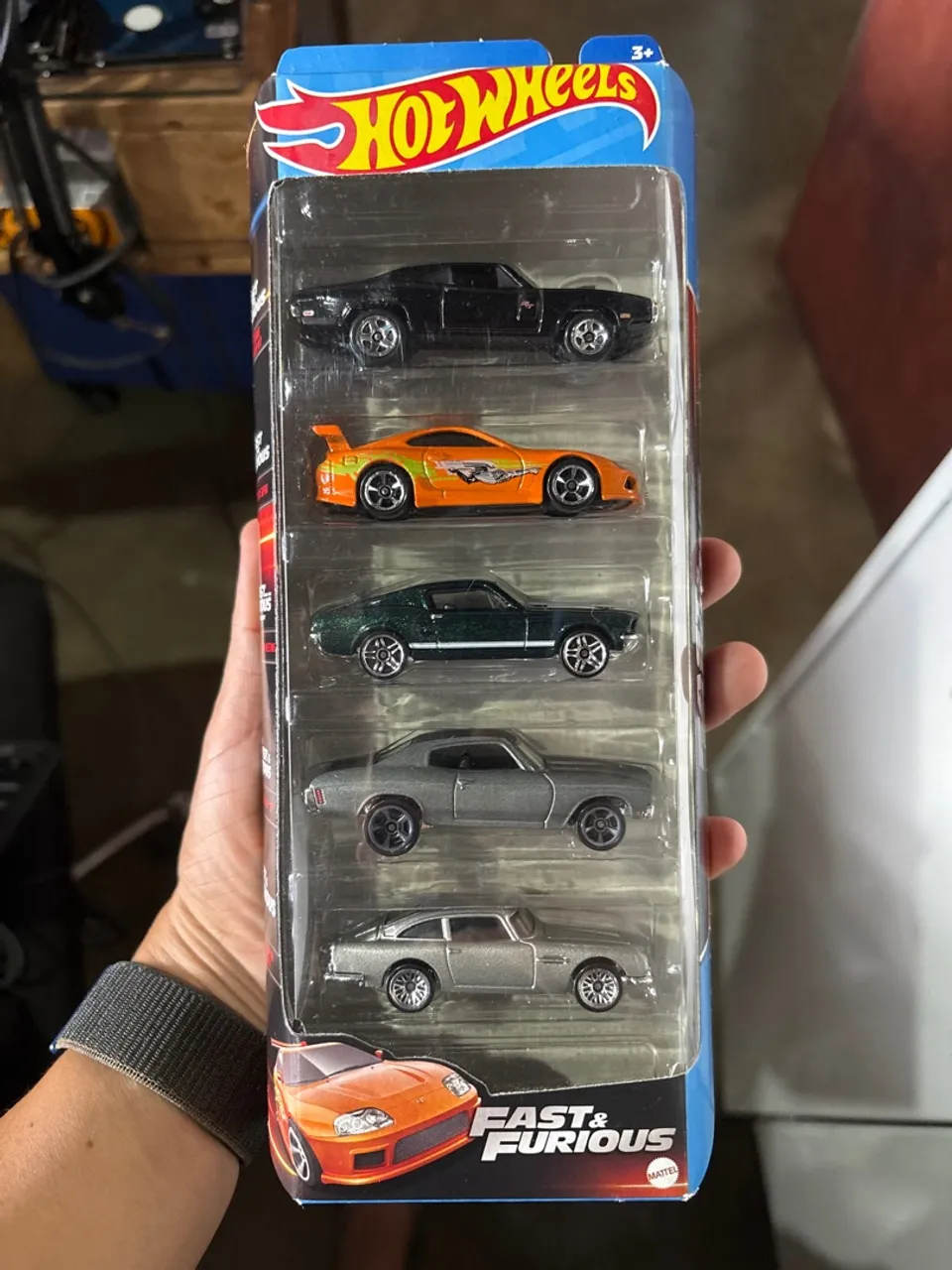 Pack 5 carros do velozes e furiosos