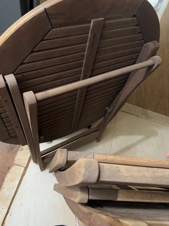 Jogo de mesa e 2 cadeiras Tokstok - Foto 4