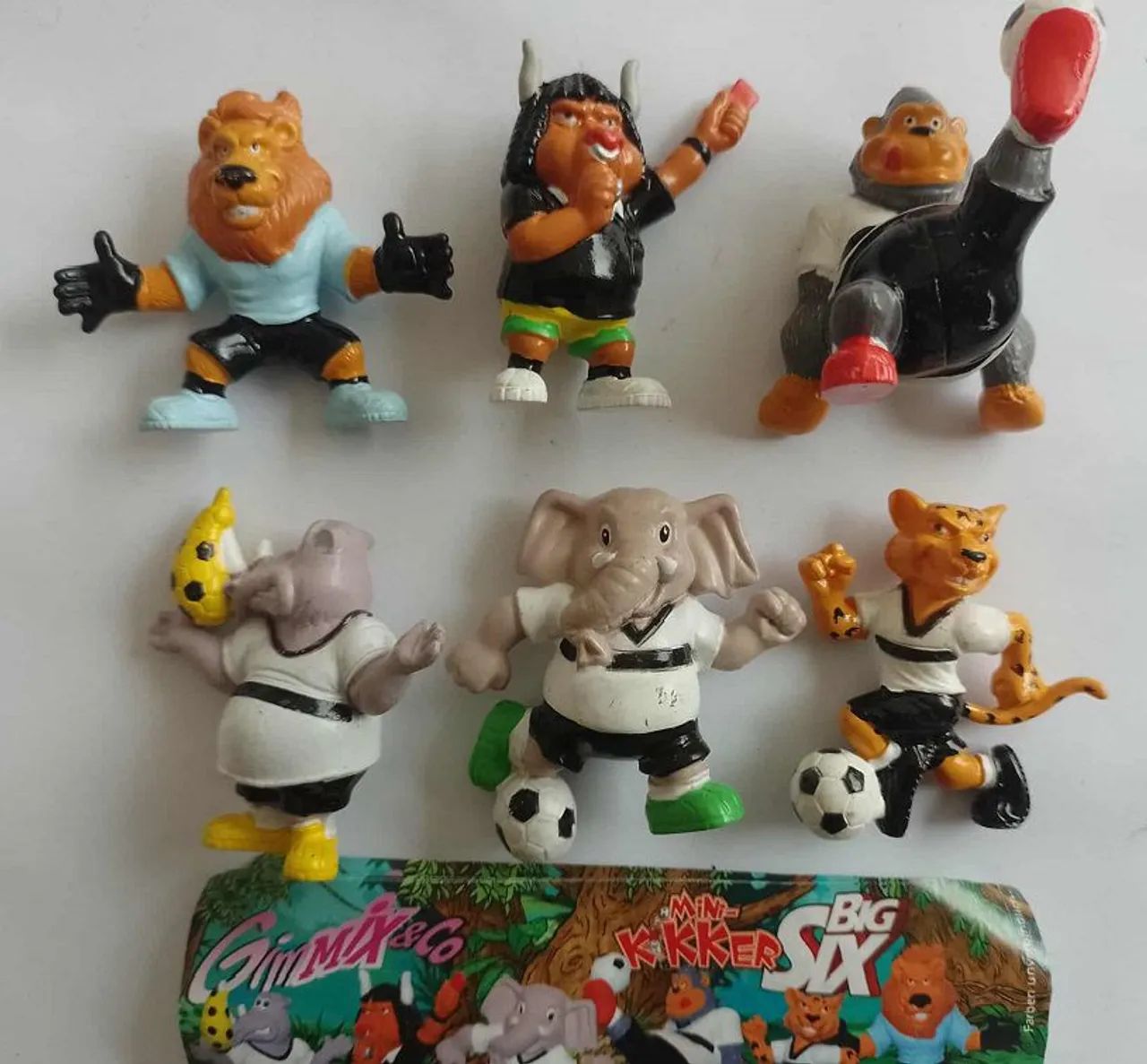 Bonecos Animais Futebol 