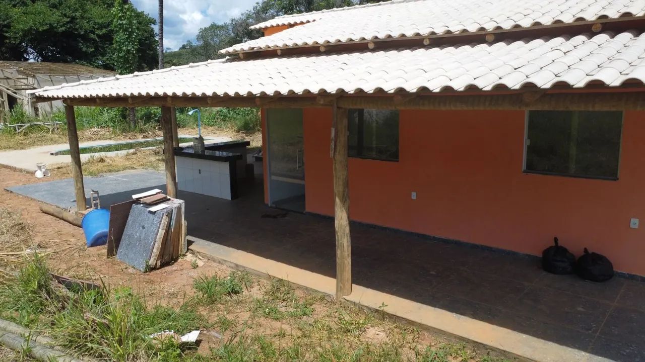 Casa em construção com piscina! - Foto 2