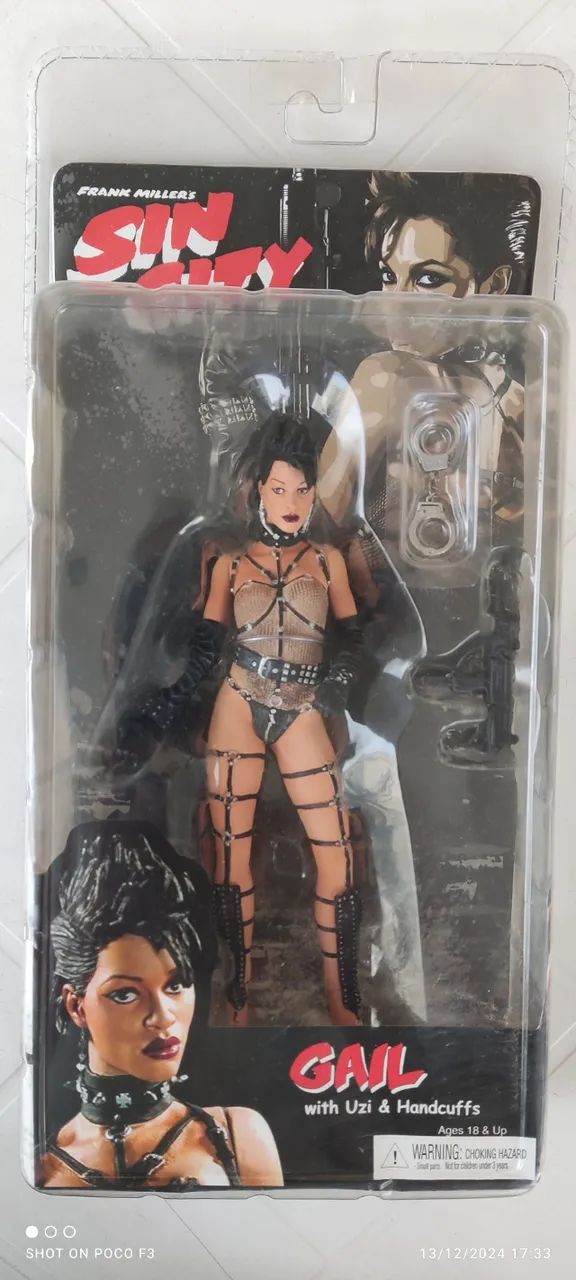 Boneco Boneca Figura Gail Sin City