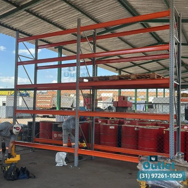 Porta Pallet - Estrutura de Aço para Empilhadeira