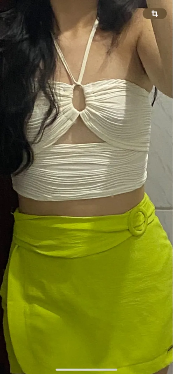 Cropped branco