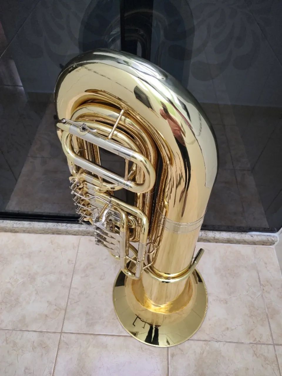 Tuba 5/4 Hoyden HTBS-50GL Sib 4 Rotores - Calibre 21mm - Aceito trocas - Parcelo 18x - Foto 5