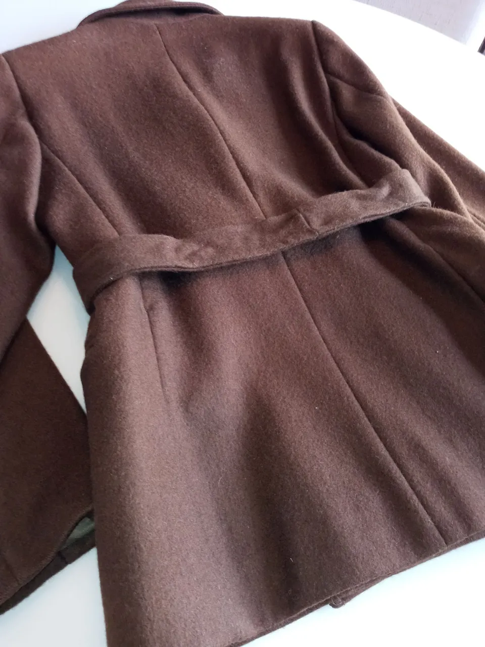 Casaco Feminino Marrom Elegante