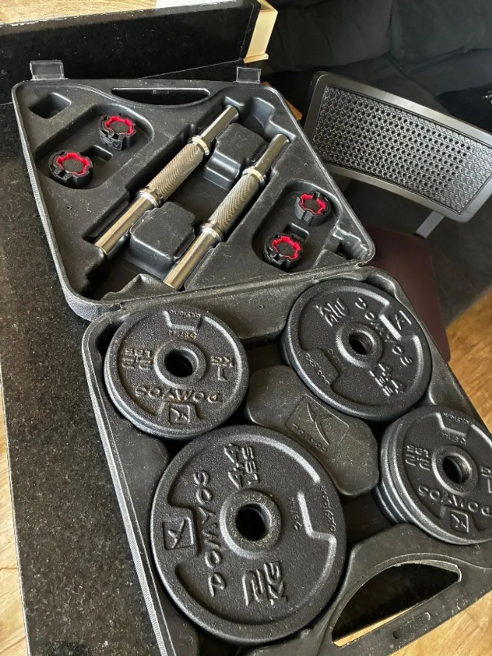 Halteres de Musculação 20kg (conjunto) DOMYOS