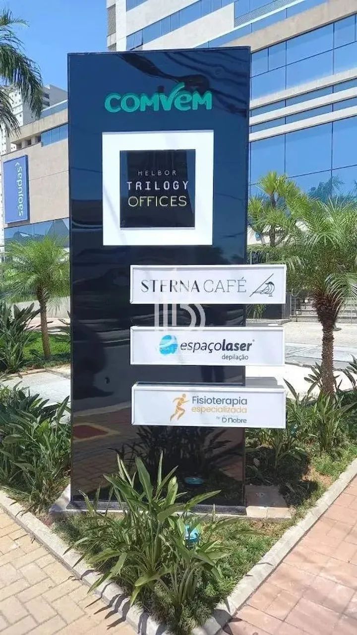 Meia Laje Corporativa venda Locação Trilogy Offices 4 banheiro e 9 vagas - Foto 5