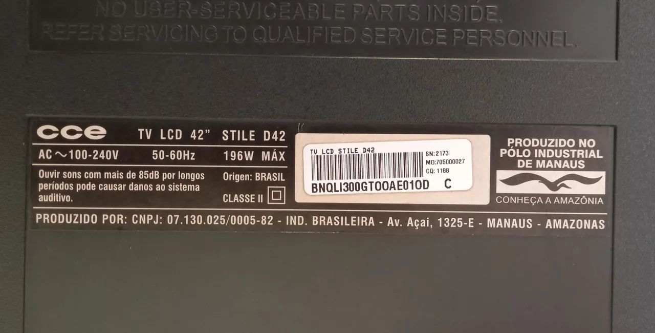 Tv 42 polegadas CCE - Foto 6