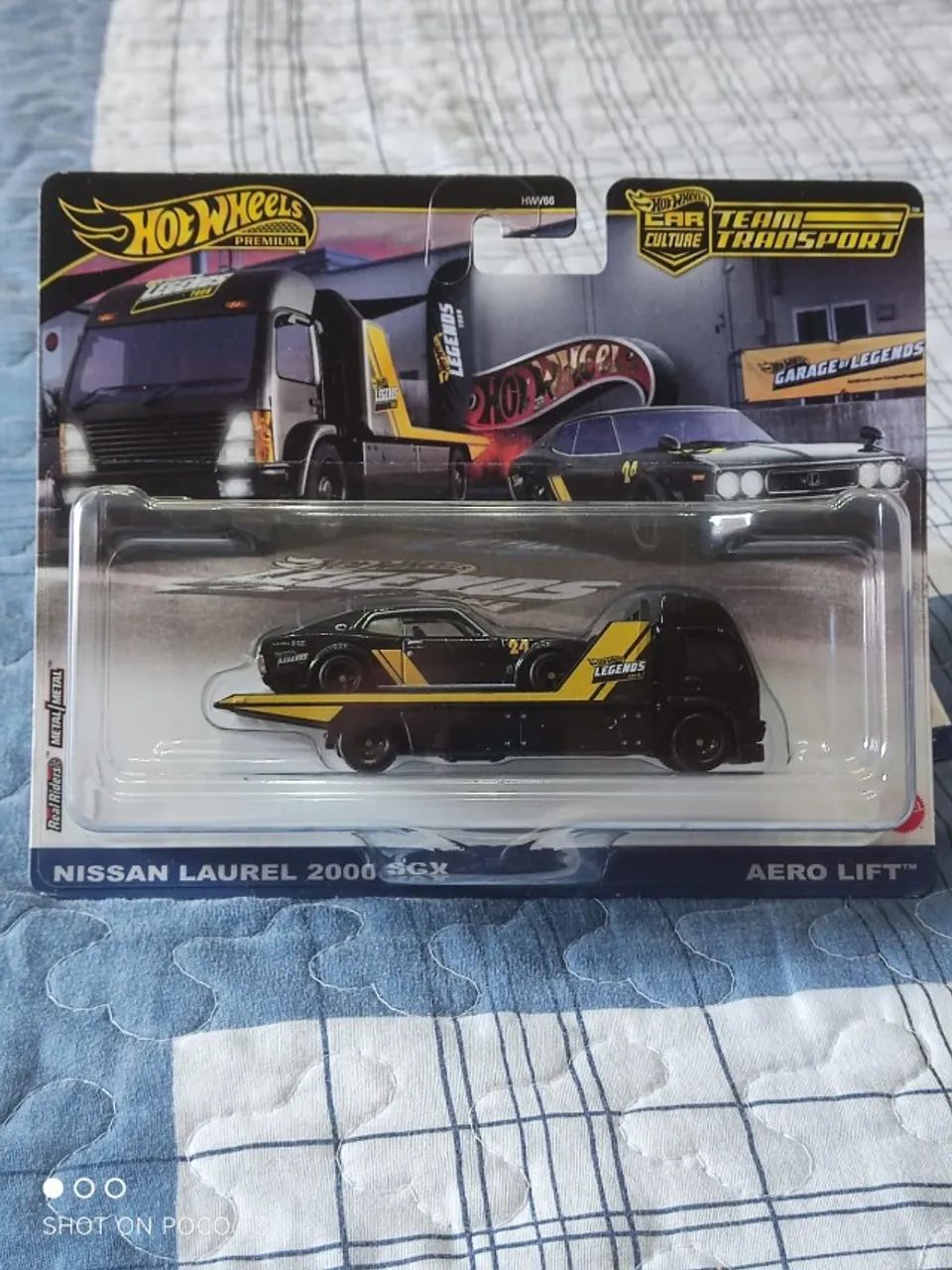 Hot Wheels Team Transport Nissan Laurel 2000 Sgx