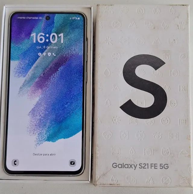 SAMSUNG GALAXY S21 FE 5G 128GB BRANCO - Foto 2