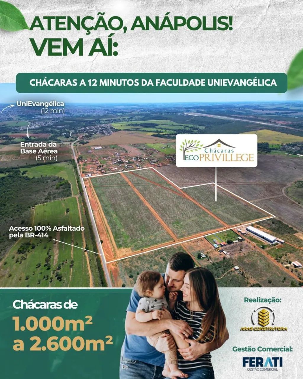 Chácaras em Anápolis 