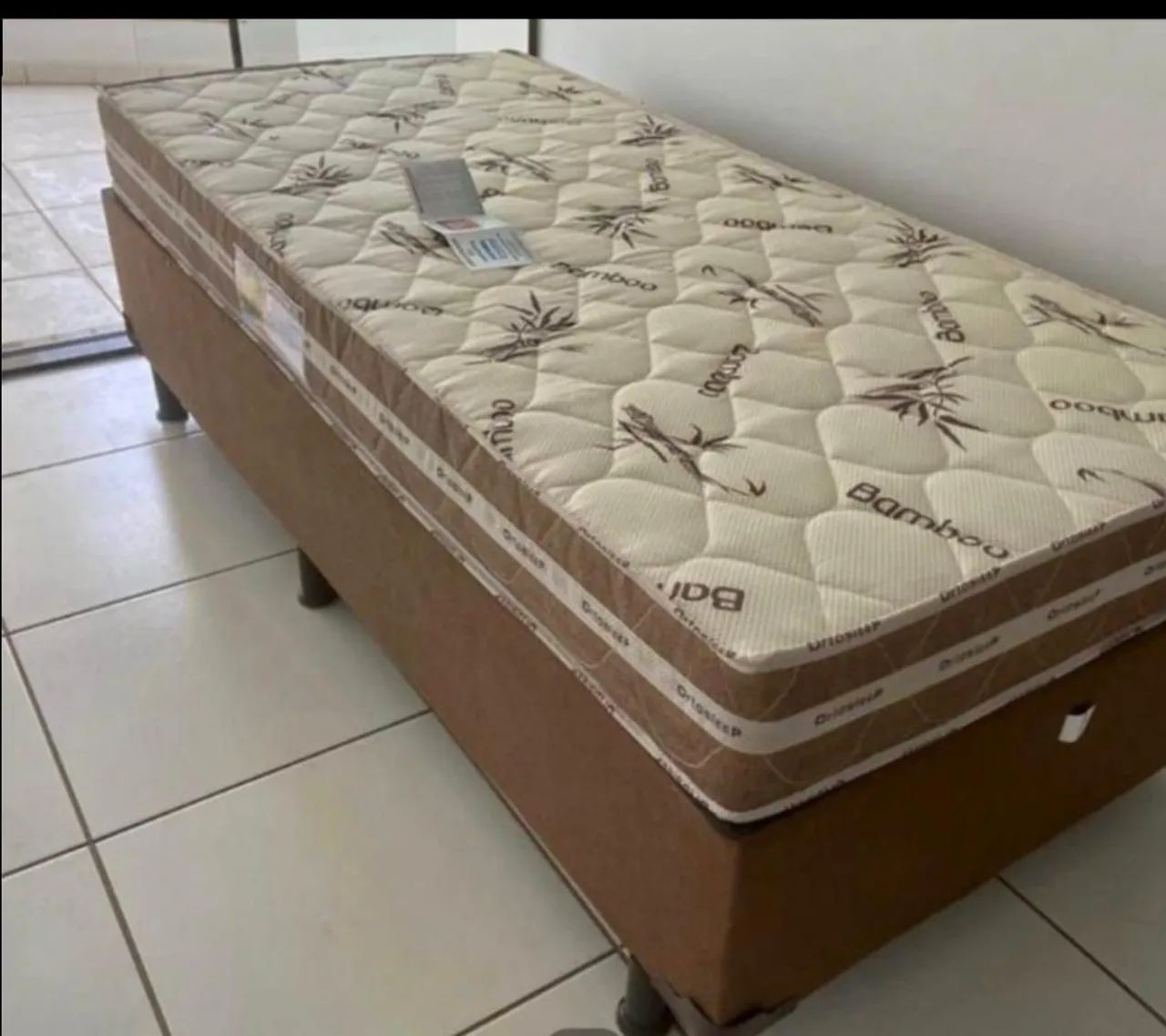 Cama Box Solteiro OrtoSleep Bamboo