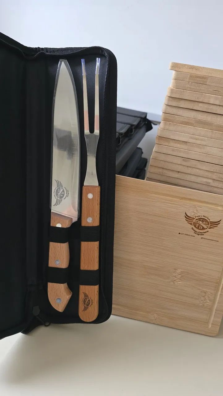 Kit churrasco completo 200,00