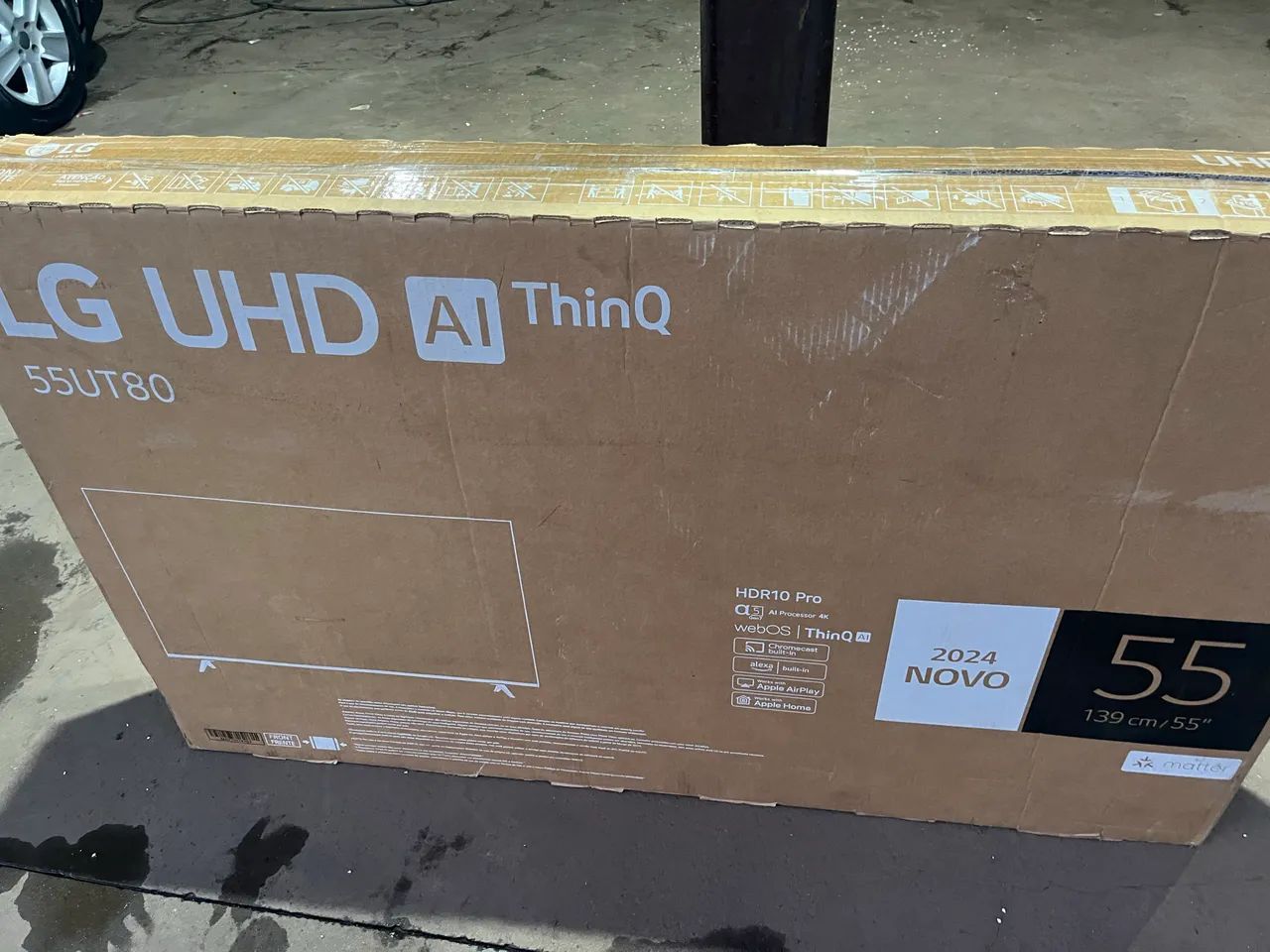 55 polegadas Smartv LG 4k Bhuetooth na garantia nota fiscal - Foto 2
