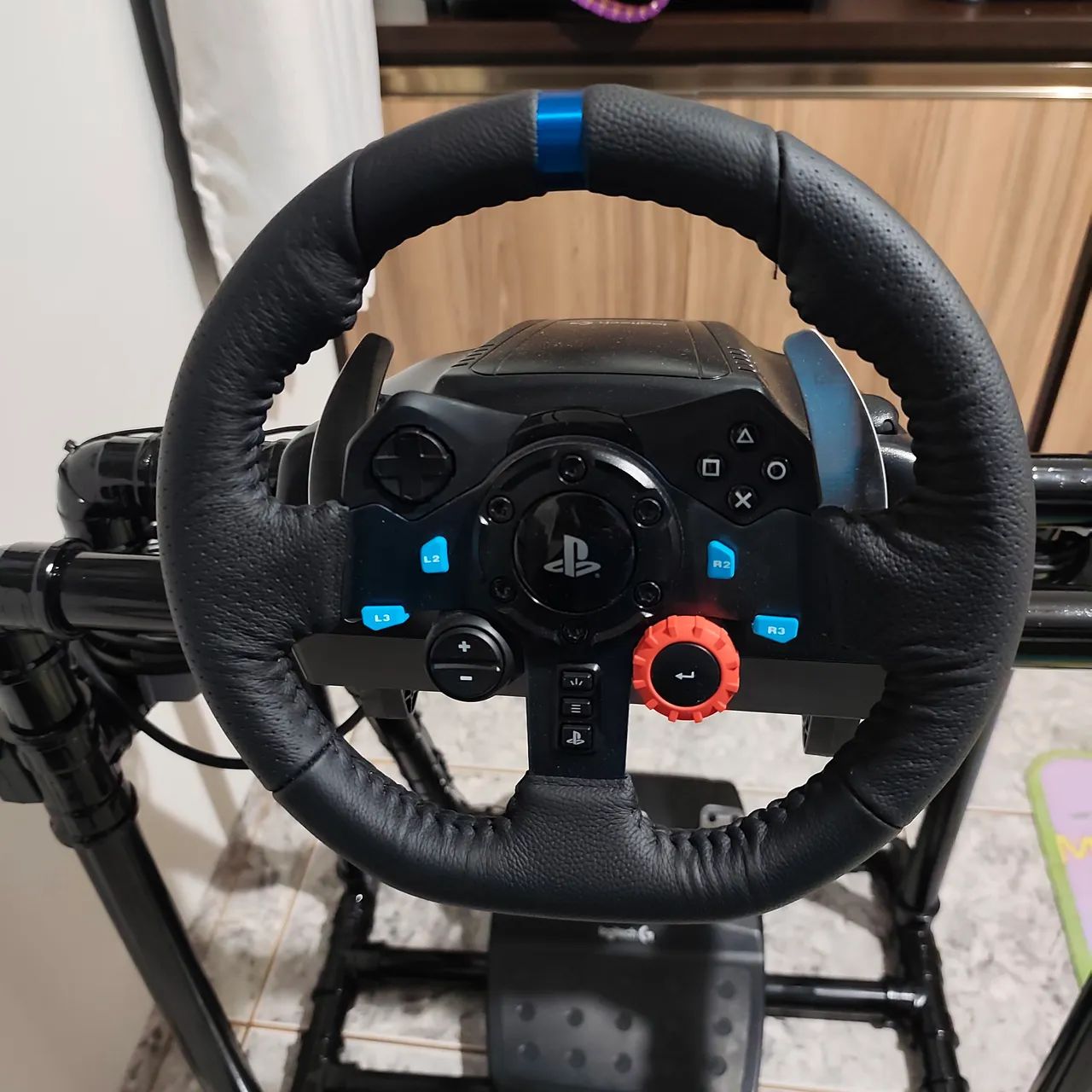 Logitech G29 Comoativel Ps4 Ps5 PC - Foto 4
