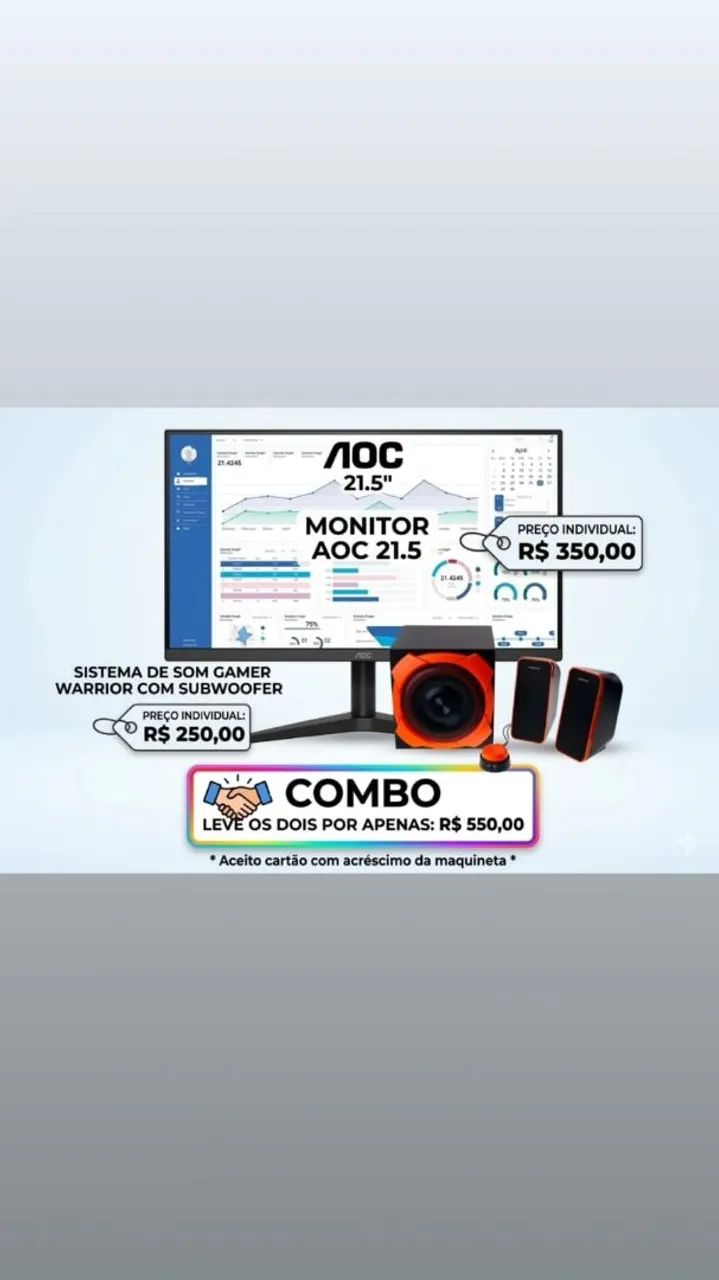 Kit Monitor + Som