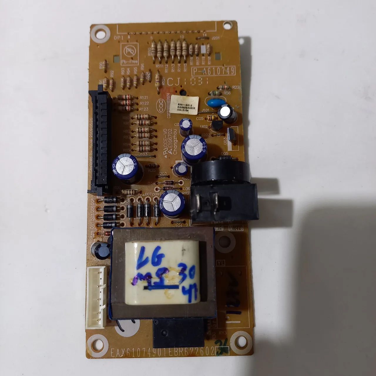 Placa eletrônica do micro-ondas LG MS3041G