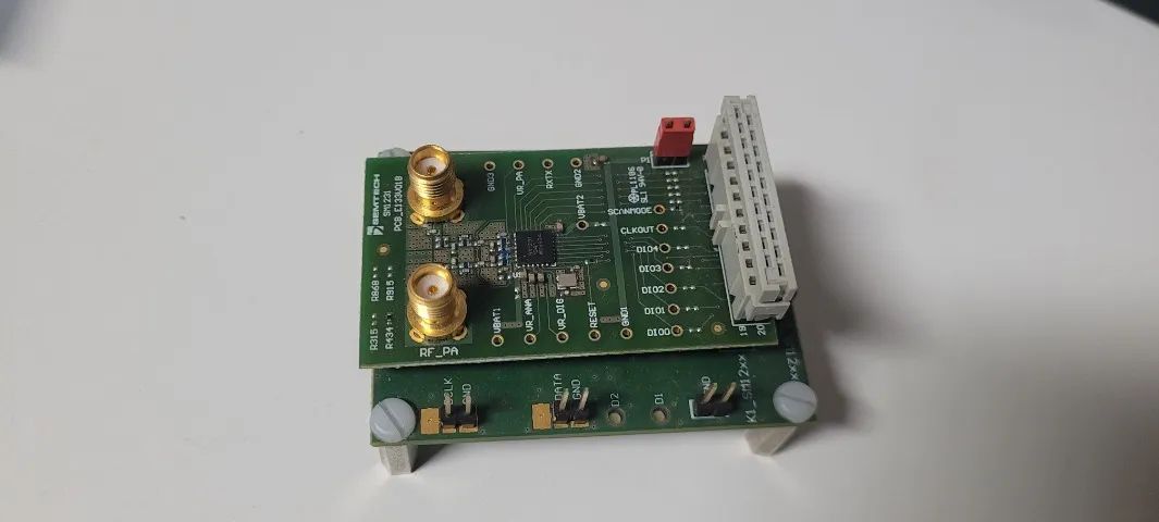 SEMTECH SX1231 Kit de avaliação com placa de interface (2x), 915 MHz - Foto 2