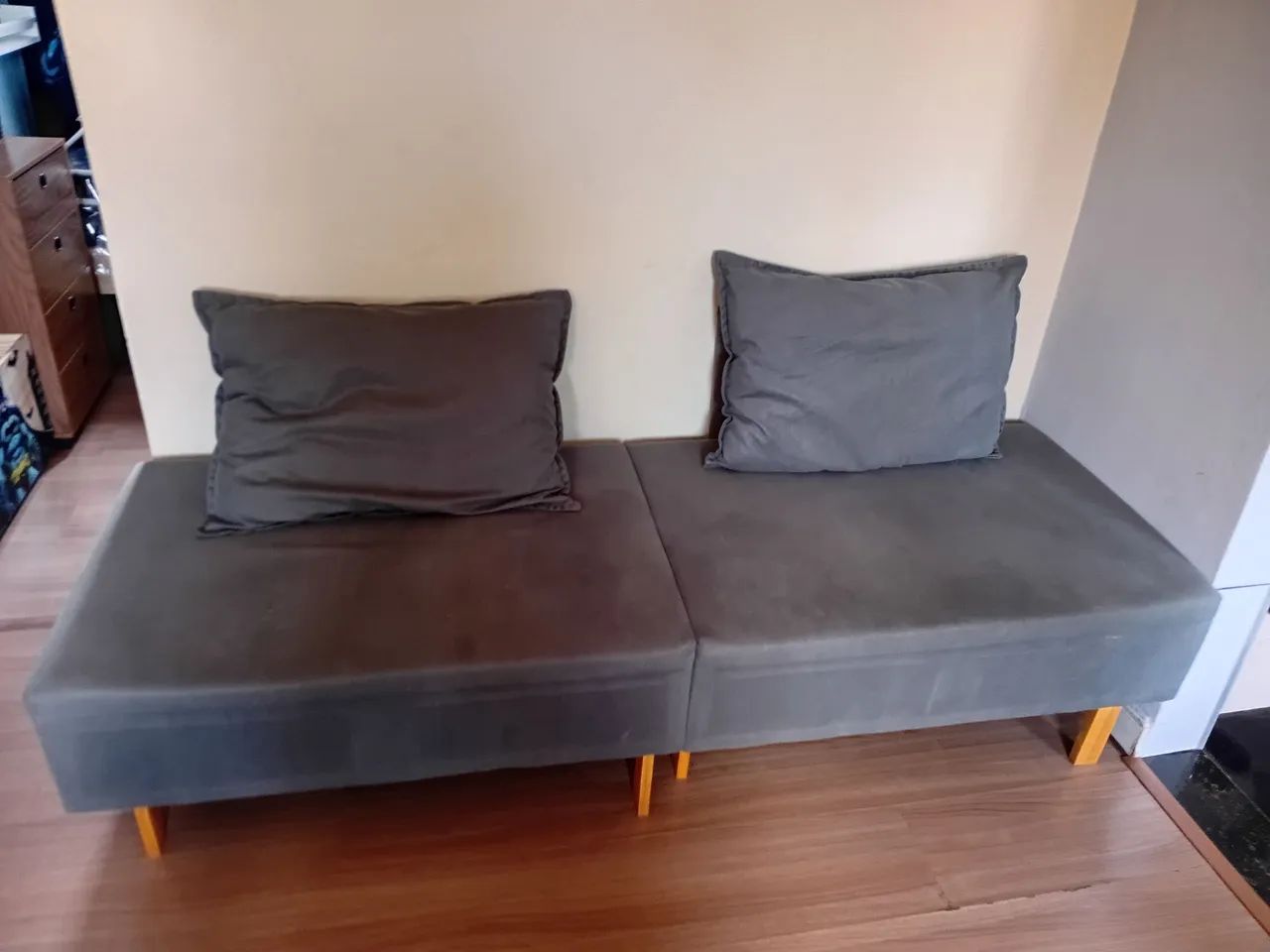 Sofa puff 2 lugar 