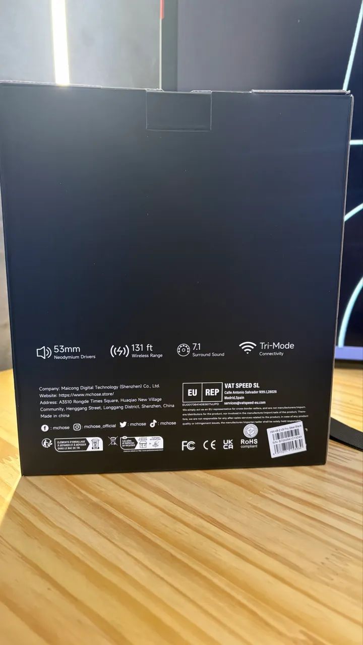 HEADSET MCHOSE V9 PRO  - Foto 3