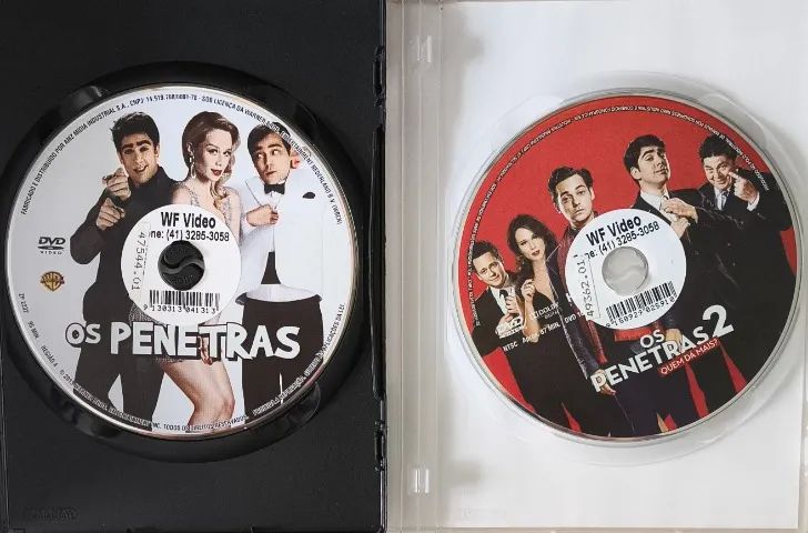Dvd - Os Penetras 1 e 2 - CDs, DVDs etc - Lindóia, Curitiba