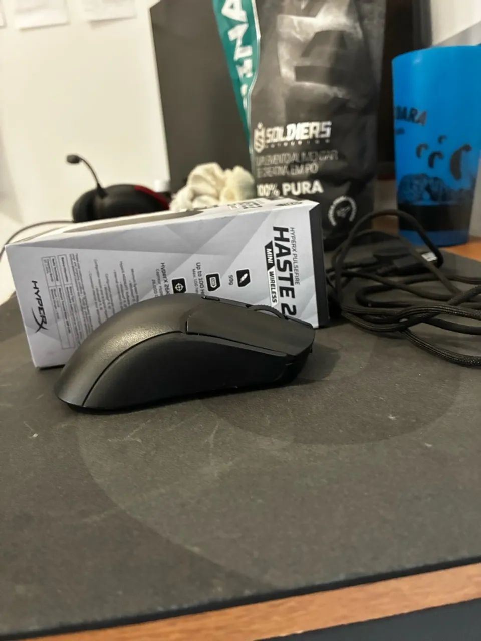 Mouse Haste 2 Hiperx Perfeito estado - Foto 4