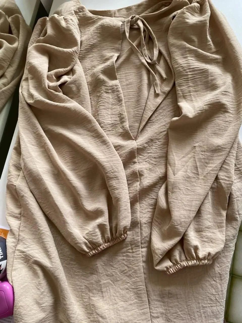 Vestido/short por baixo. Com manga - Foto 2