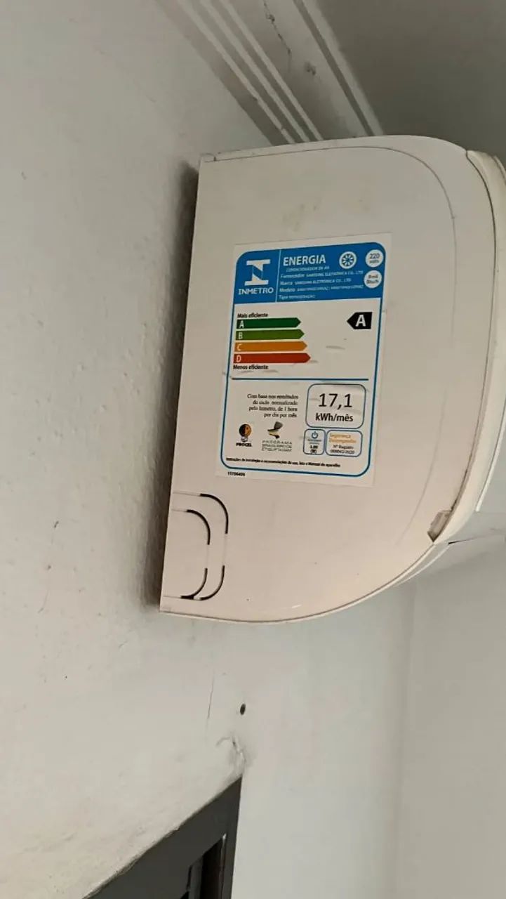 Ar condicionado Samsung 9 mil BTUs  - Foto 2