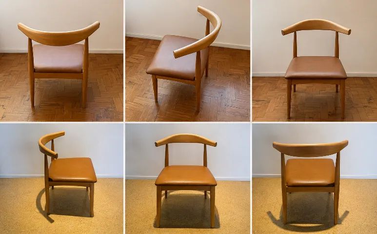 Par de Cadeiras de Jantar Elbow