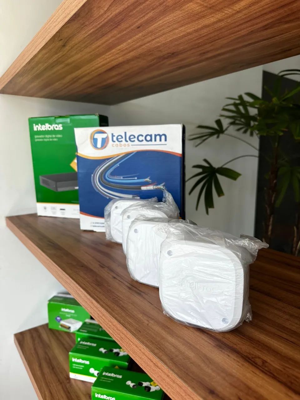 Intelbras Kit CFTV-4 Cam+ HD com DVR e HD 1TB - Novo-Abaixo Tabela - Foto 4