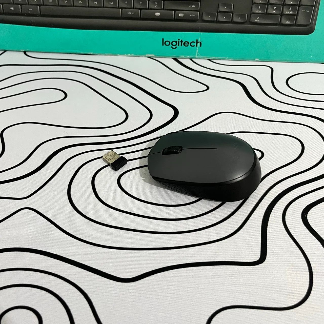 Kit Teclado e Mouse Sem Fio | Logitech MK235 - Foto 2