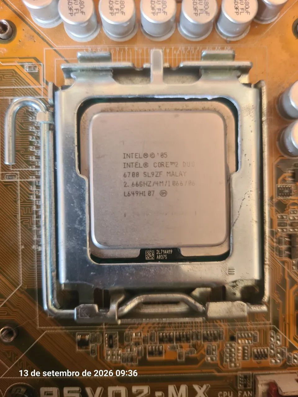 Kit Placa Mae Processador Intel LGA 775  e Memoria Ran  - Foto 2