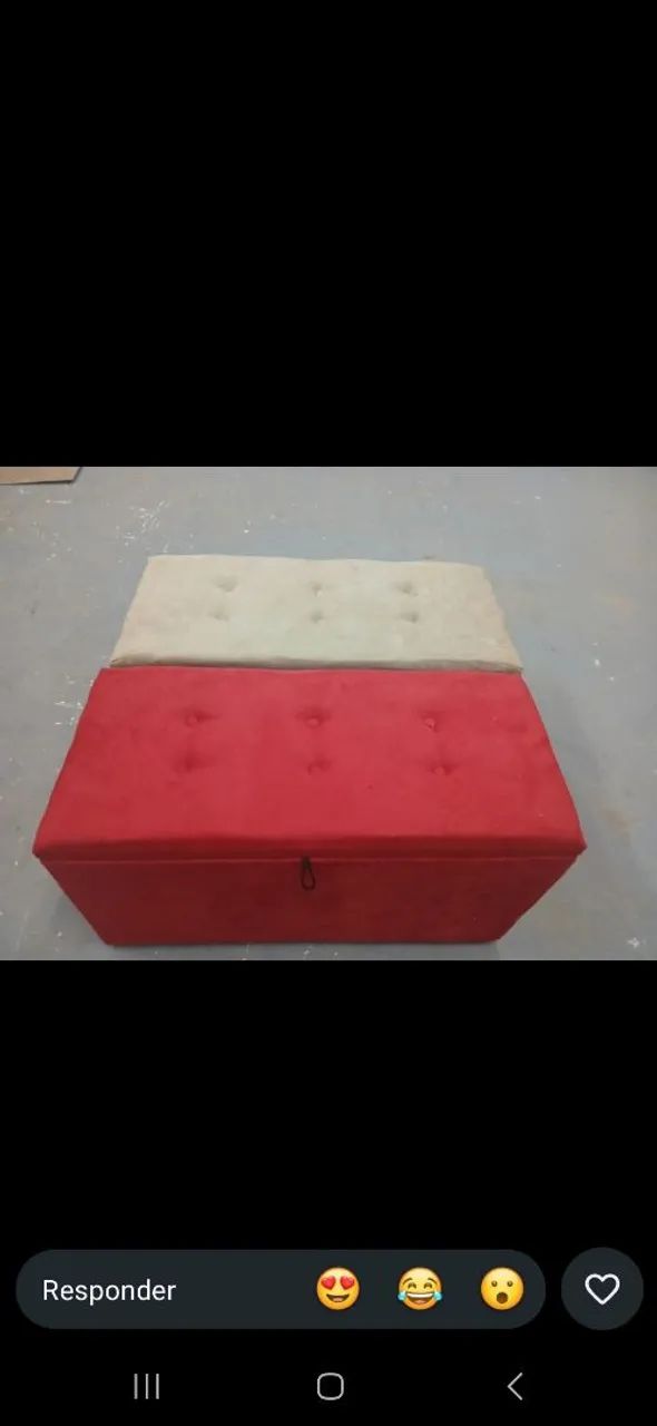 Baú puff 