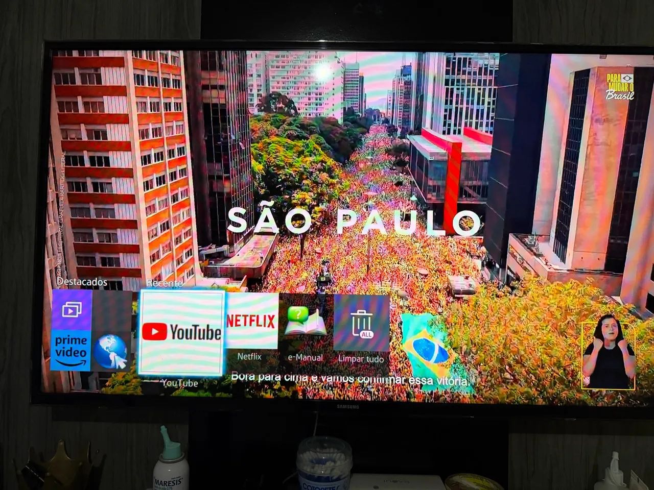? TV Samsung 40 Polegadas Smart TV Full HD - UN40H6400AG  - Foto 3